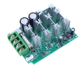 30A PWM Driver 12V 24V 48V 72V DC Motor Governor Speed Controller 0%-100% LED Light Dimmer with Display Screen Programable